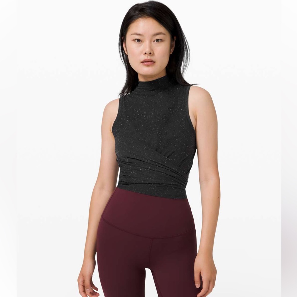 Lululemon Time to Restore Mock Neck Tank